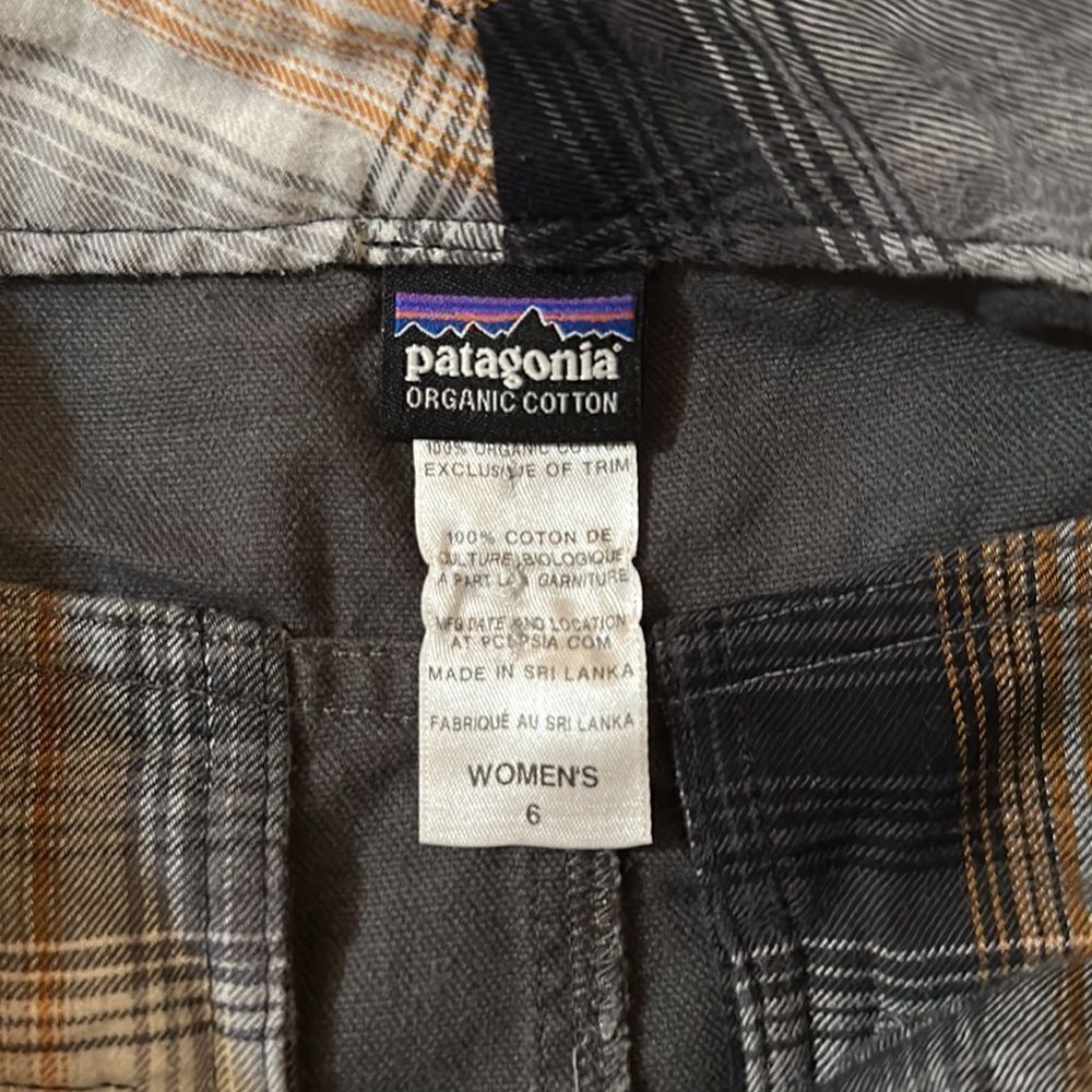 patagonia 6 Gray Mini Pencil Skirt 💯 Organic Cotton Plain Inner Details - Picture 13 of 15